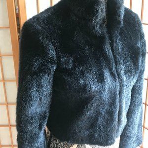 Faux fur jacket